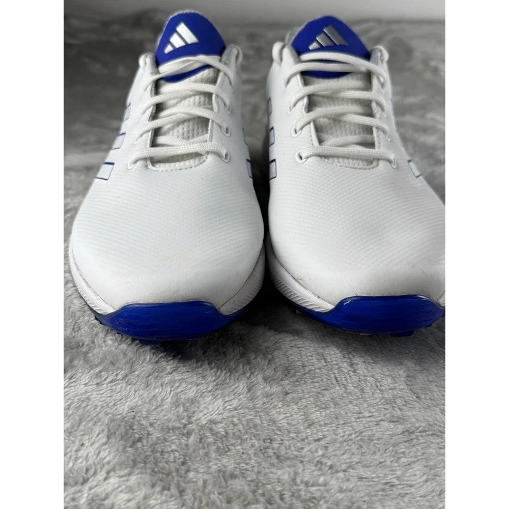 Adidas ZG23 Men's‎ Golf Shoes Size 13 White/Blue | Lightstrike | Waterproof